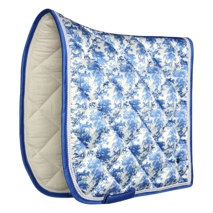 Dapplebay Equestrian Toile Dressage Saddle Pad