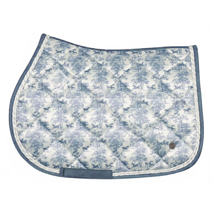 Dapplebay Equestrian Toile Jump Saddle Pad