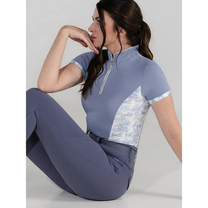 Dapplebay Grace 1/4 Zip Short Sleeve Riding Top