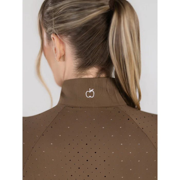 Dapplebay Lady 1/4 Zip Aircut Long Sleeve Riding Top