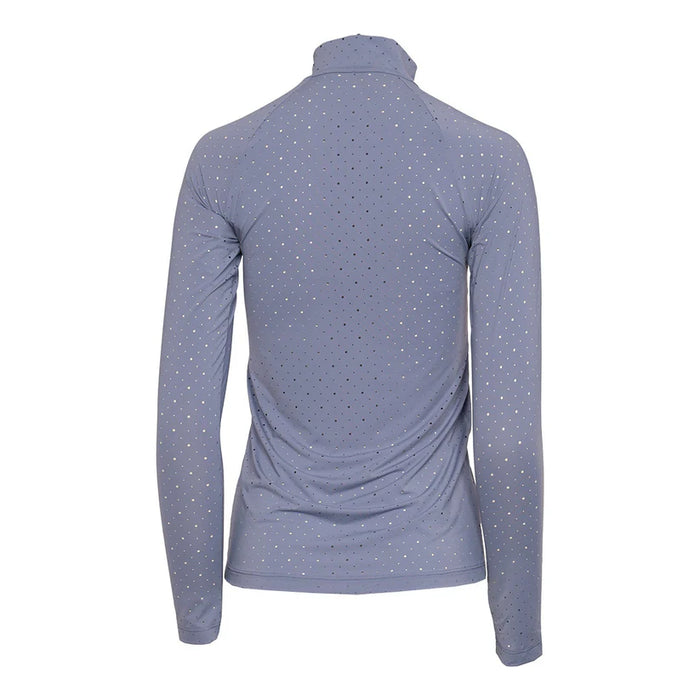 Dapplebay Aircut Mock Neck Long Sleeve Top