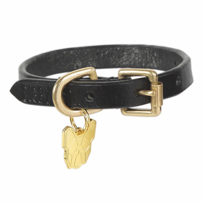 Shires Digby & Fox Flat Leather Dog Collar