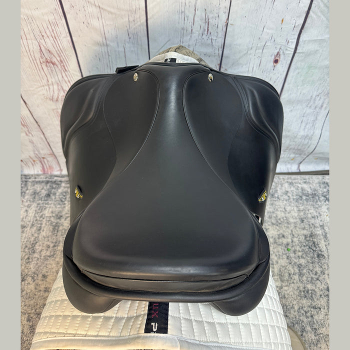 Ideal 18" Adjustable Tree EXL Twinflap Dressage Black