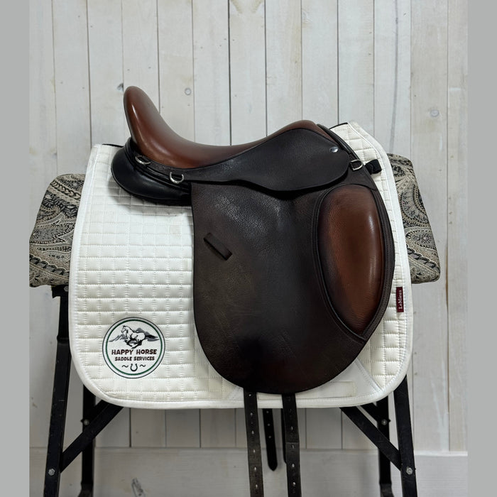 CONS-3466 17" Wide Tree Frank Baines Enduro LDR Dressage Brown