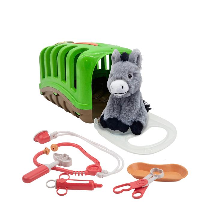 Kelley Plush Donkey Veterinary Care Set