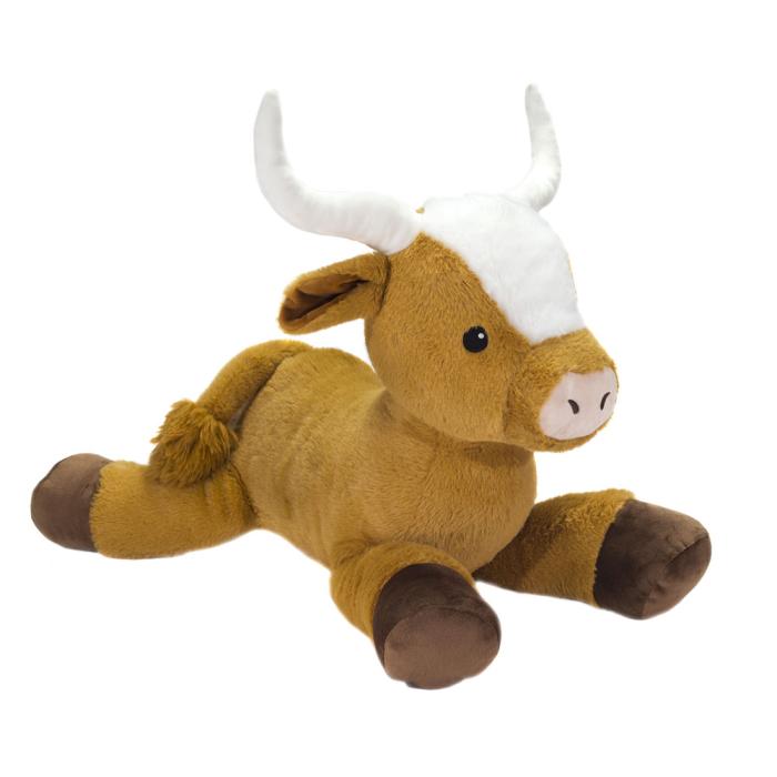 Kelley 26" Jumbo Plush Huggable Longhorn Cow