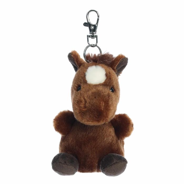 Palm Pals 4" Keychain Brown Horse