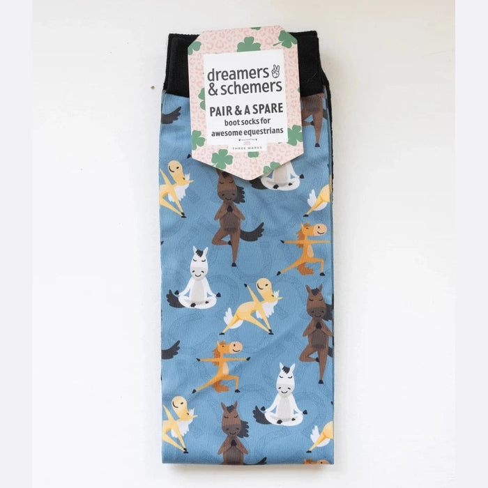 Dreamers & Schemers Riding Socks Pair & a Spare