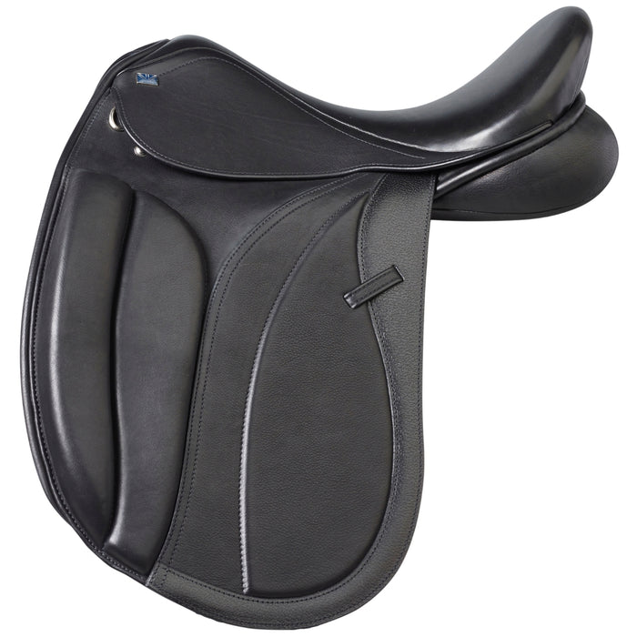 GFS 17.5" Adjustable Tree Monarch Dressage Low Cantle Black