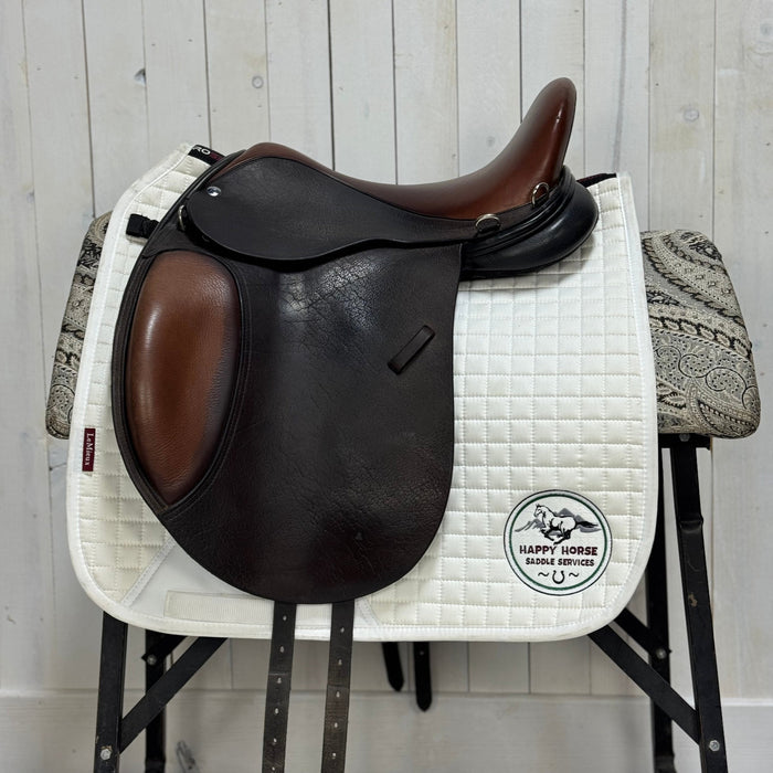 CONS-3466 17" Wide Tree Frank Baines Enduro LDR Dressage Brown