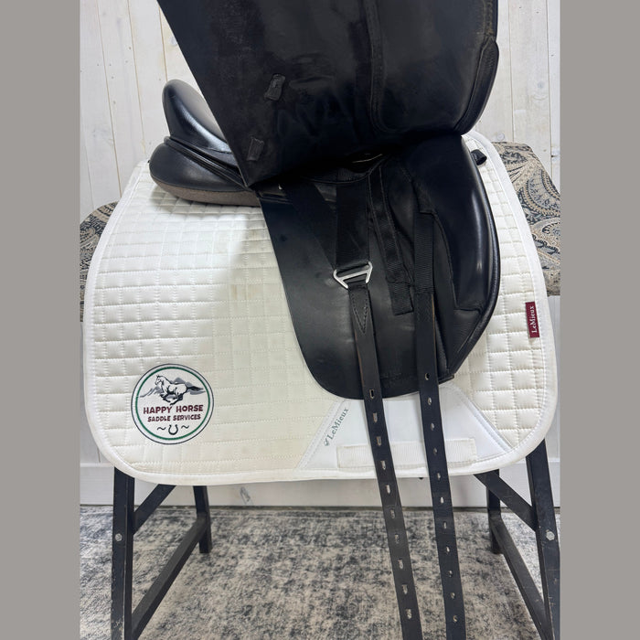 CONS-3475 17.5" Medium Wide Tree Black Country Eloquence Dressage Black