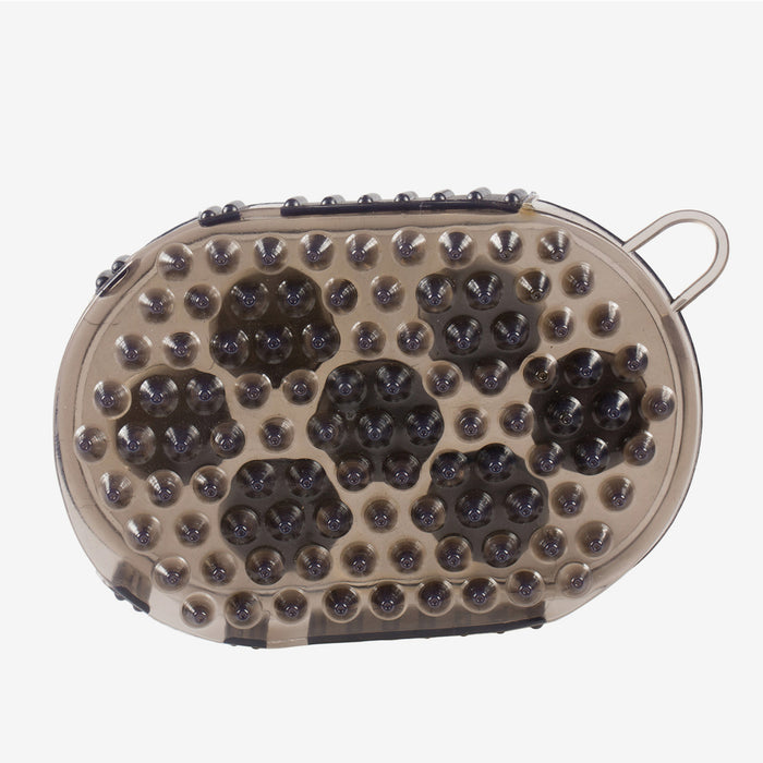 Horze Magnetic Massage Brush- Grey