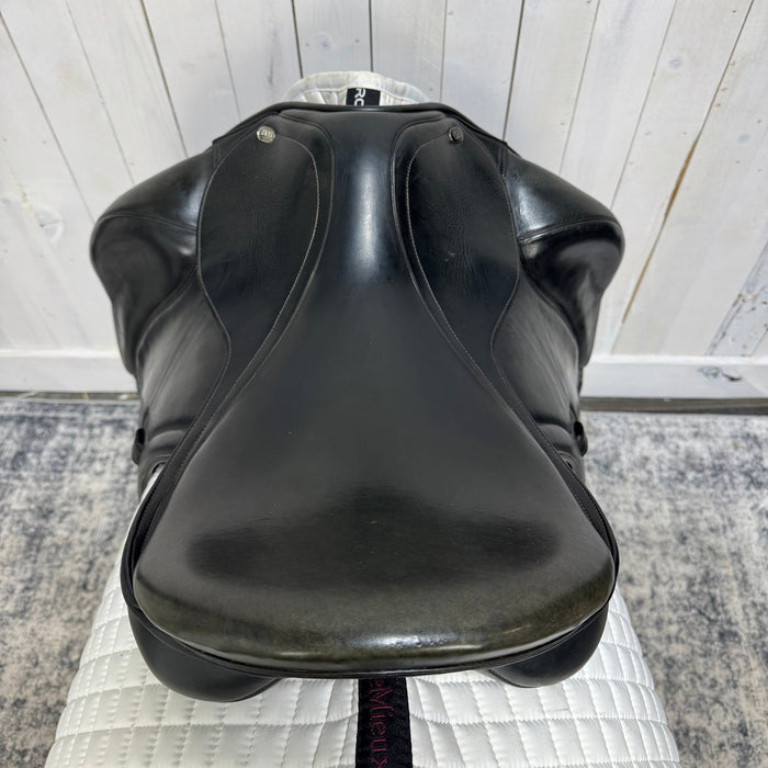 CONS-3467 17.5" Adjustable Tree PDS Carl Hester Valegro Monoflap Dressage Black