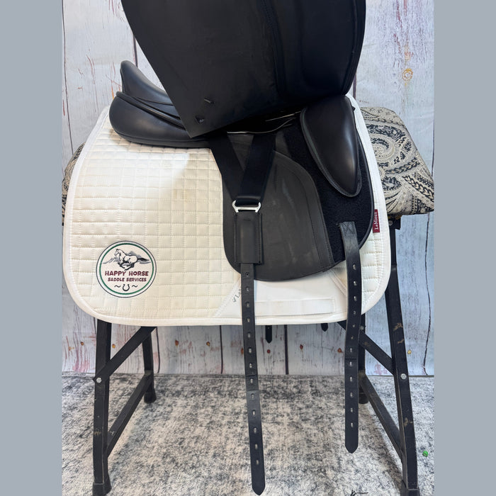 Ideal 18" Adjustable Tree EXL Twinflap Dressage Black