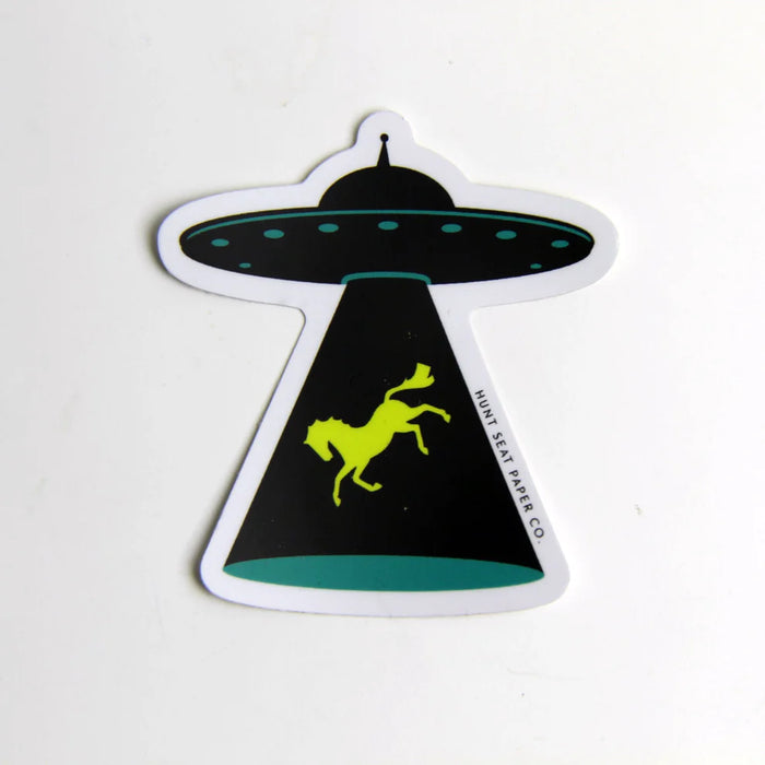Hunt Seat Abduction Sticker