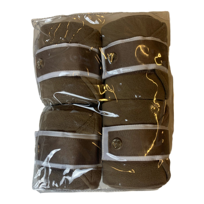 CNT 2858Z P.S. of Sweden Polo Wraps Brown Set of 4 (New)