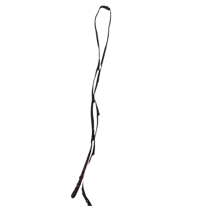 CNT 2859A German Draw Reins Brown