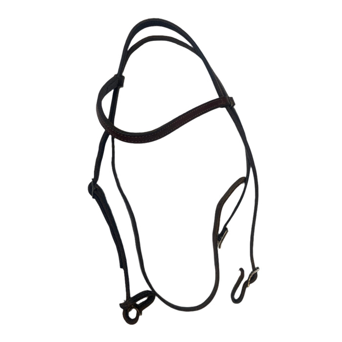CNT 2859C Western Head Stall Brown approx. Full