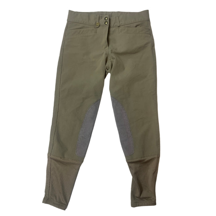 CNT 2860A Ovation Knee Patch Breeches Tan 28R