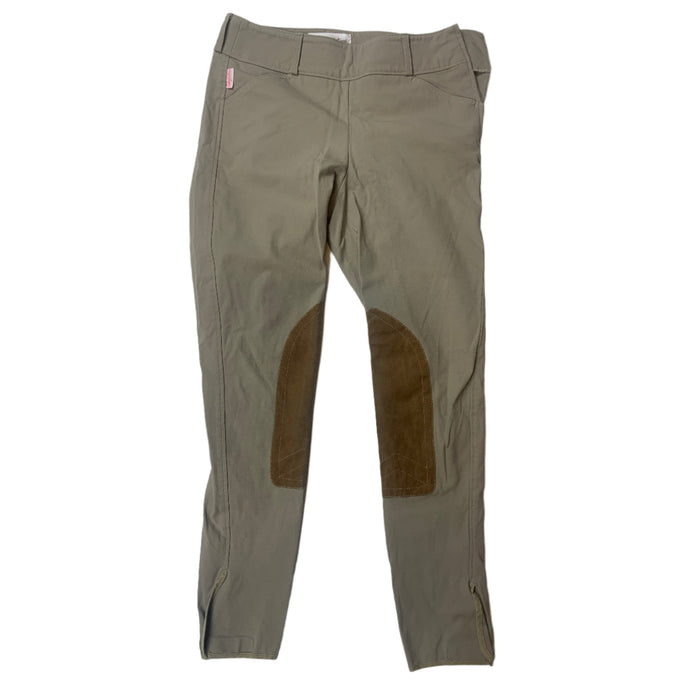 CNT 2860B Tailored Sportsman Knee Patch Breeches Tan 26