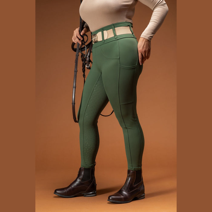 Canter Culture Athletic Breech - Evergreen