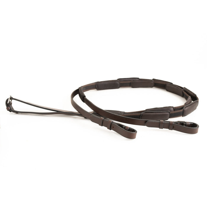Comfort Connect Rein - Intermittent Padding for Equal Rein Length and Hand Support