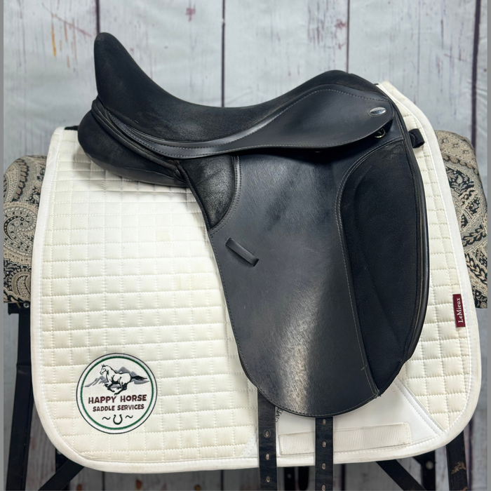 CONS-3458 17.5" Adjustable Tree Thorowgood T4 Dressage Black