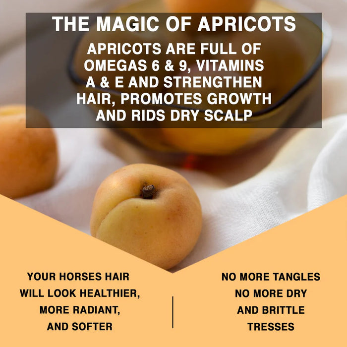 Knotty Horse Apricot Oil Detangling Treatment 12oz
