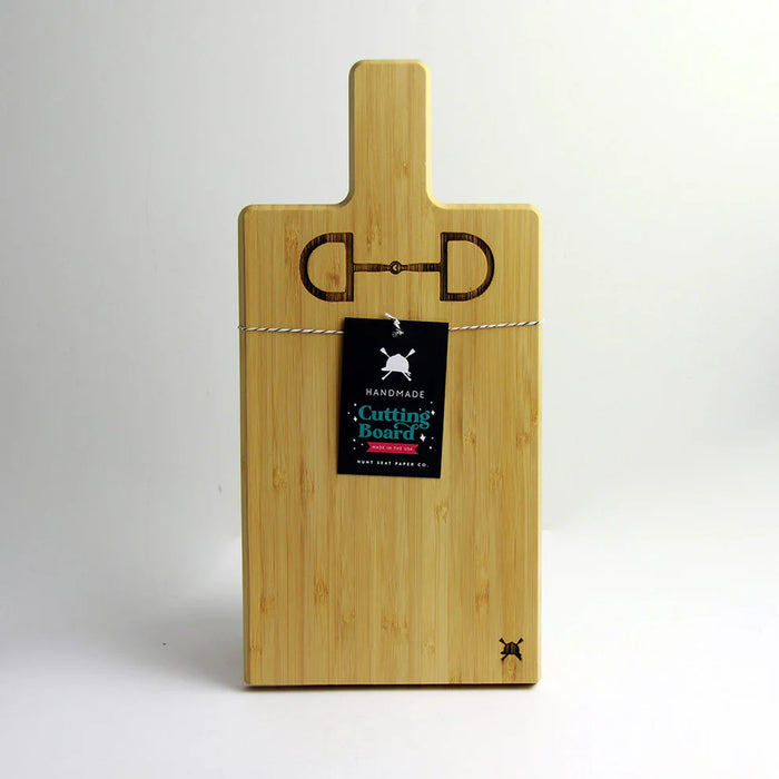 Hunt Seat D-Ring Bamboo Mini Charcuterie Board