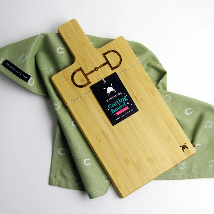 Hunt Seat D-Ring Bamboo Mini Charcuterie Board