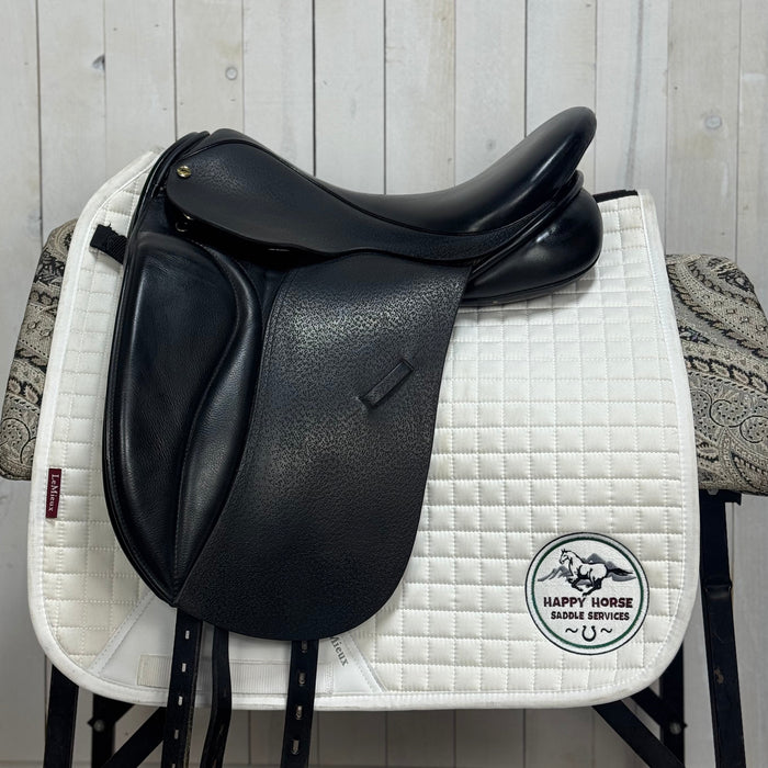 CONS-3486 17.5" Medium Wide Tree Black Country Eden Dressage Black