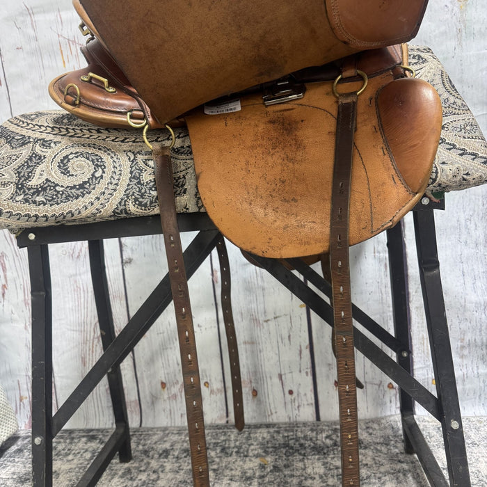 CONS-3428 17.5" Medium Tree Sommer Evolution Hybrid Saddle Brown