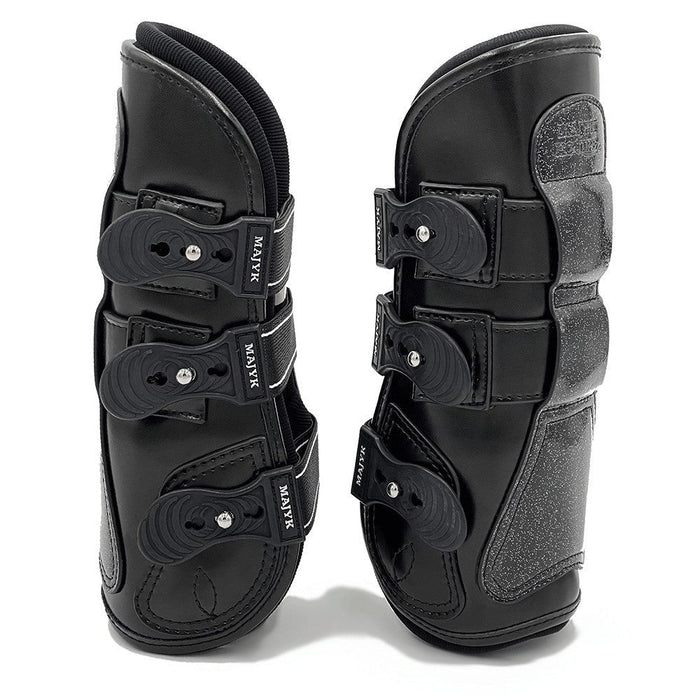 Estrella' Sparkle Leather Tendon Boots