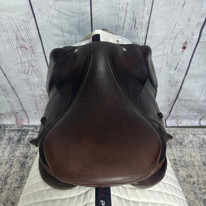CONS-3454 17" Medium Wide Amerigo CC Monoflap Eventer Saddle Brown