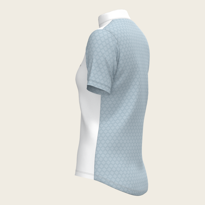 Espoir Sky Blue Short Sleeve Show Shirt