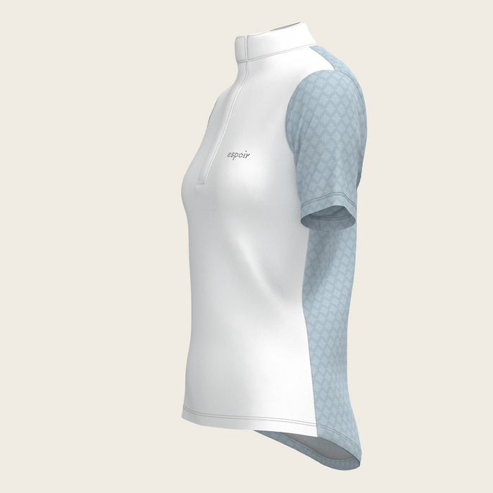 Espoir Sky Blue Short Sleeve Show Shirt