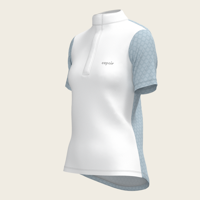 Espoir Sky Blue Short Sleeve Show Shirt