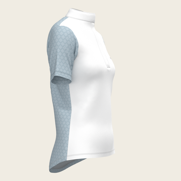 Espoir Sky Blue Short Sleeve Show Shirt