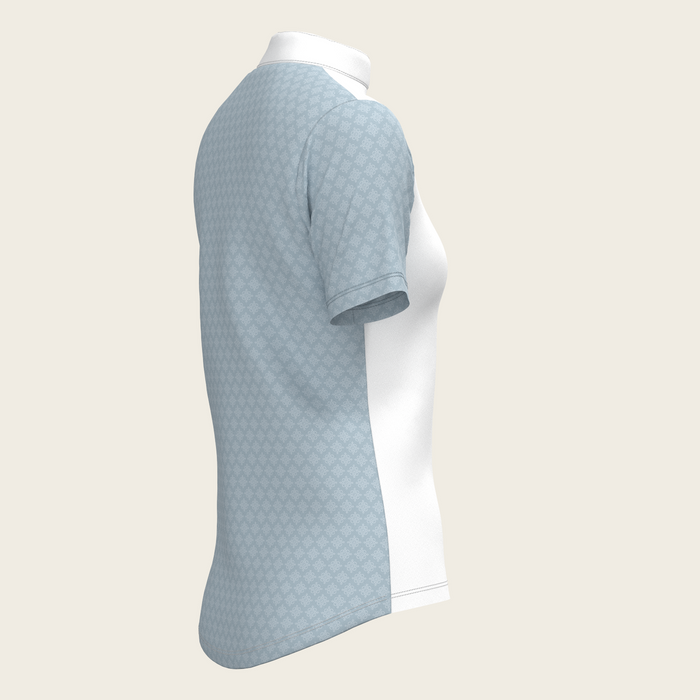 Espoir Sky Blue Short Sleeve Show Shirt