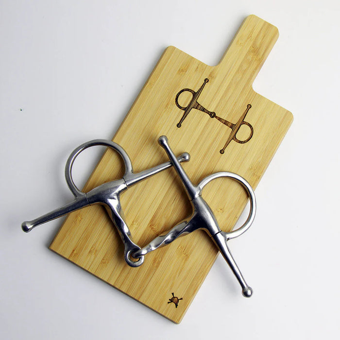 Hunt Seat Full Cheek Bamboo Mini Charcuterie Board