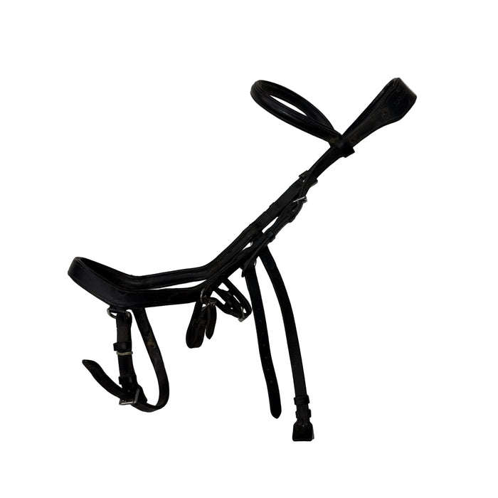 CNT 3152C Rambo Micklem Bridle Black Approx. Full