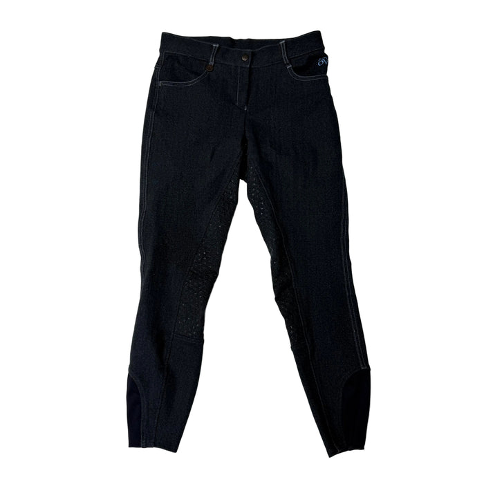 CNT 3155B Ovation Full Seat Breeches Denim 28R