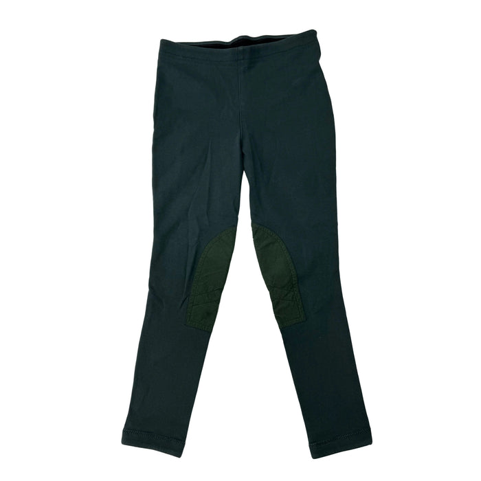 CNT 3153A State Line Tack Knee Patch Breeches Green Small