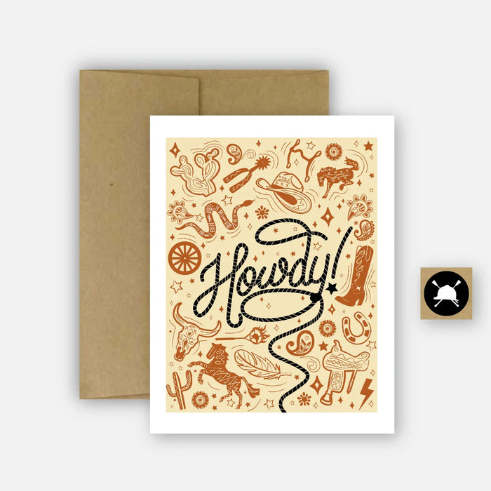 Hunt Seat Howdy! Card