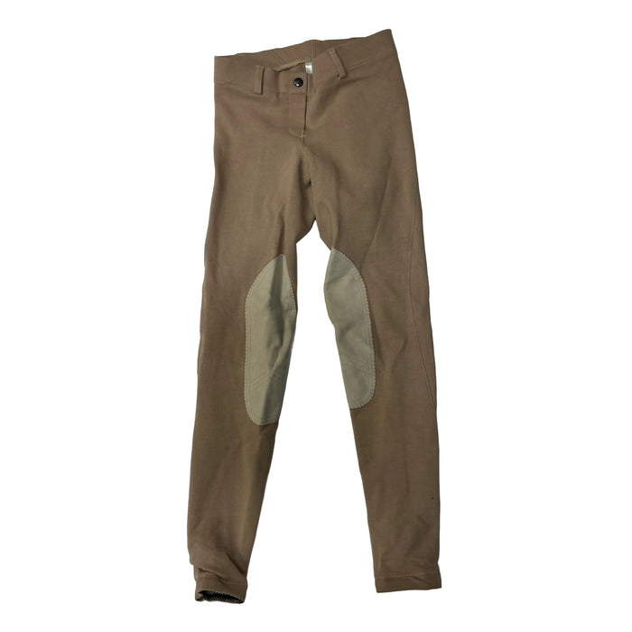 CNT 3156B Elation Knee Patch Breeches Tan 26R