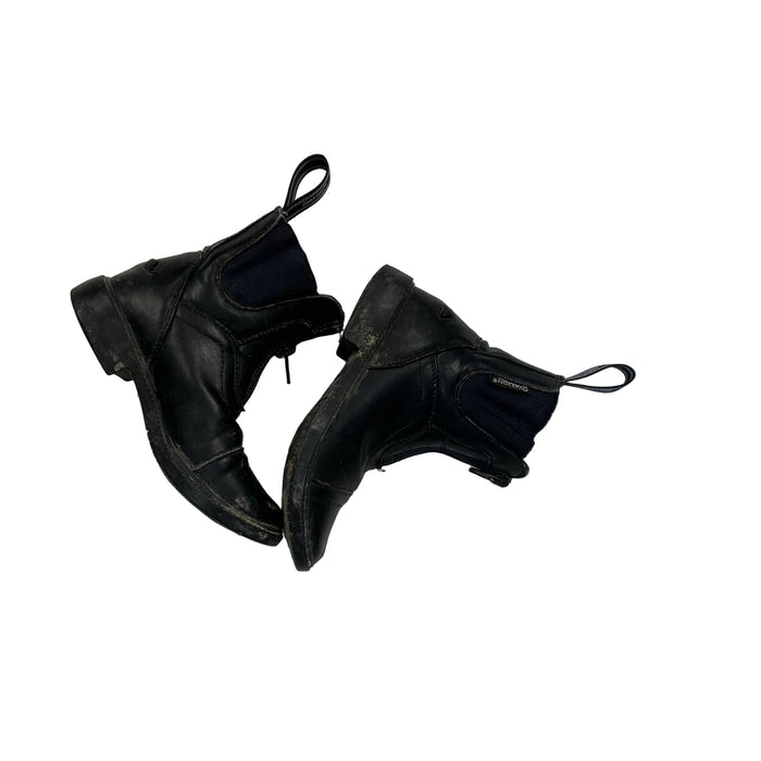 CNT 3157E Ovation Paddock Boots Black Kids 38 (US 12)