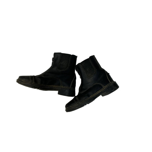 CNT 3157F Tuffrider Paddock Boots Black Kids 12