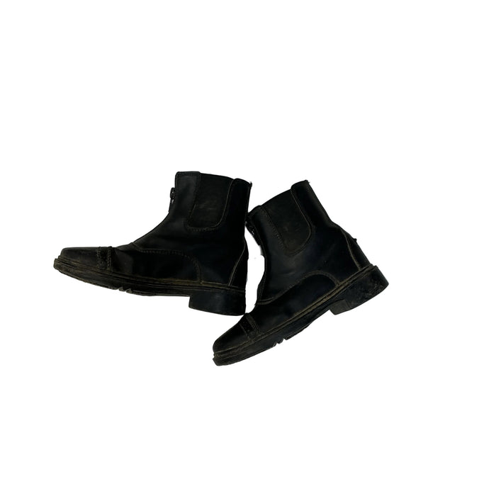 CNT 3157F Tuffrider Paddock Boots Black Kids 12