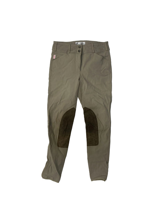 CNT 3166M Tailored Sportsman Knee Patch Breeches Tan 28