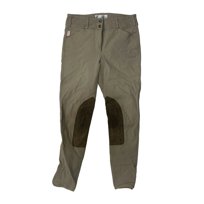 CNT 3166M Tailored Sportsman Knee Patch Breeches Tan 28